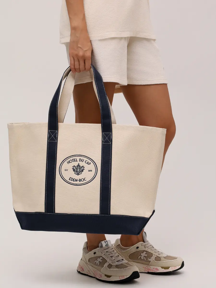 Сумка текстильная SPORTY & RICH BA00660673BE06/30 Бежевый  Фото 2