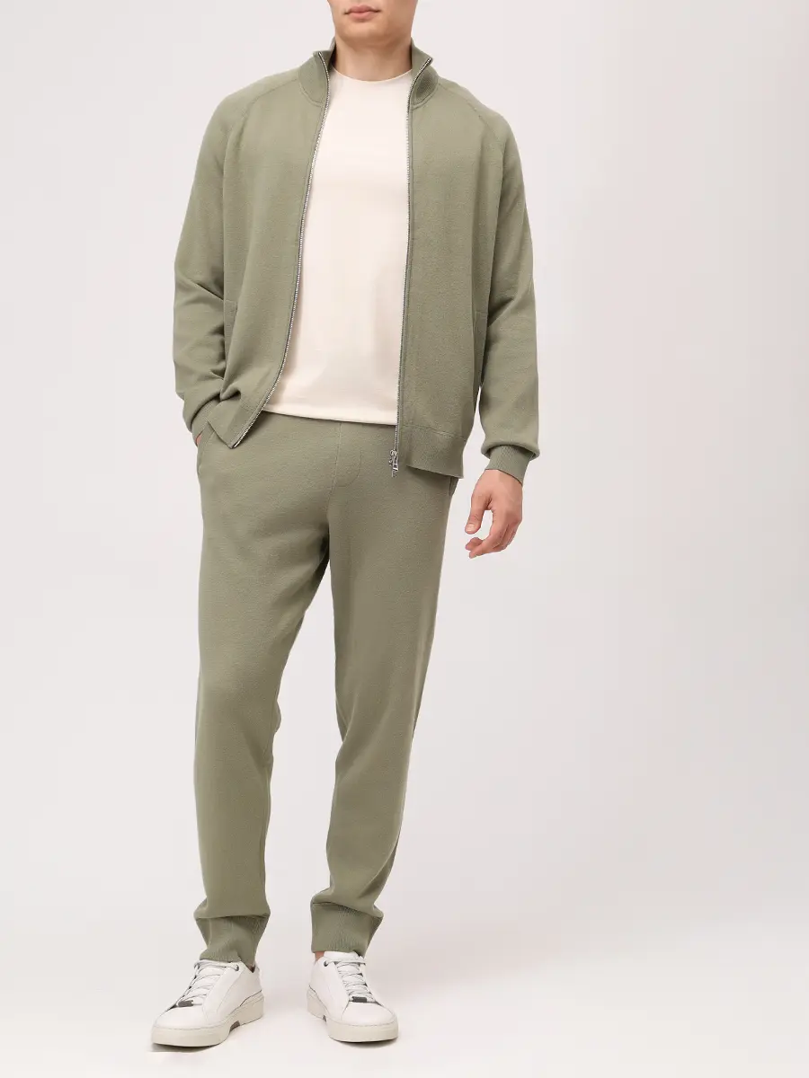 

Костюм из хлопка и шерсти, Зеленый, 50543150/50543154/314