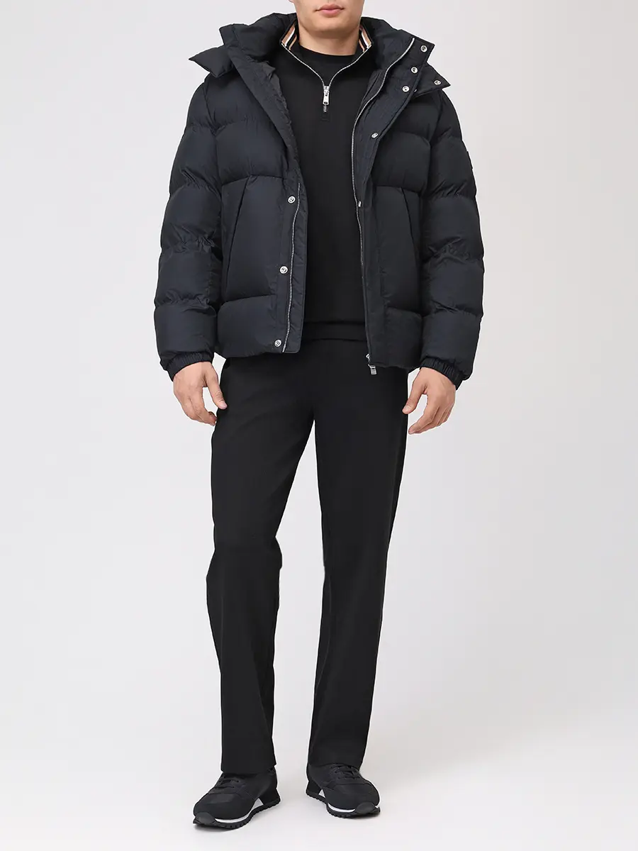 Костюм хлопковый BOSS 50543887/50543426/001 Черный  Фото 2