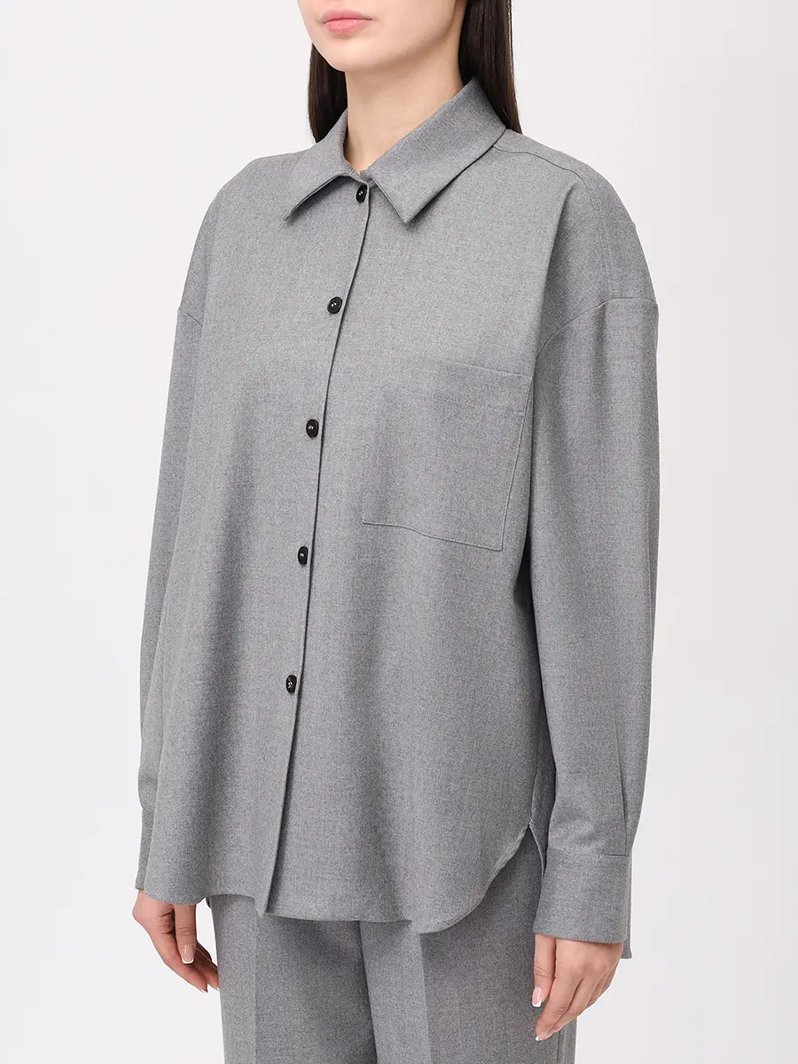 

Костюм из шерсти и вискозы, Серый, P1211-875B-902/B8557P-875B-902