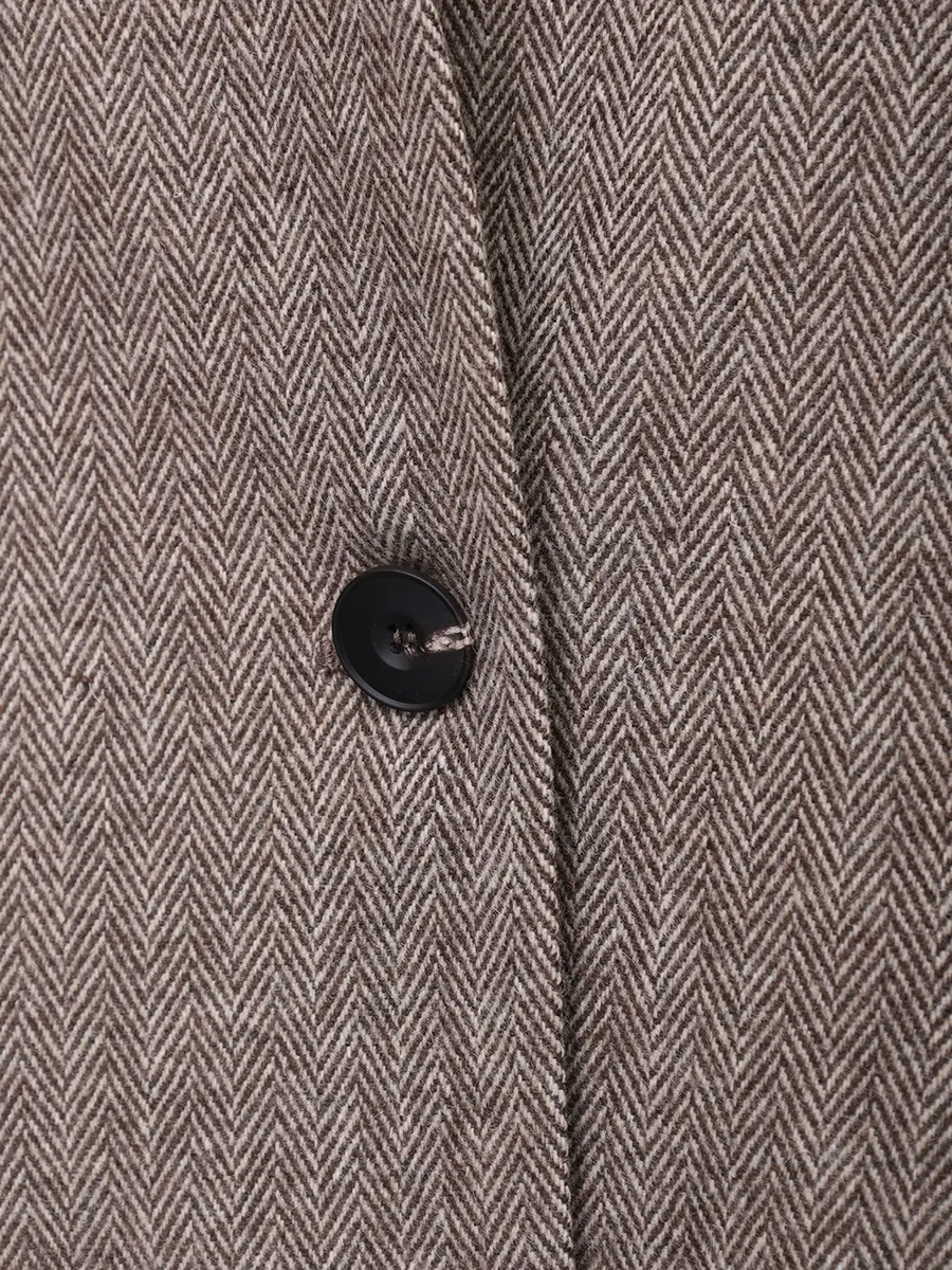 Костюм шерстяной ANTONELLI FIRENZE P3178-897C-229/P8136-897C-229 Коричневый  Фото 6