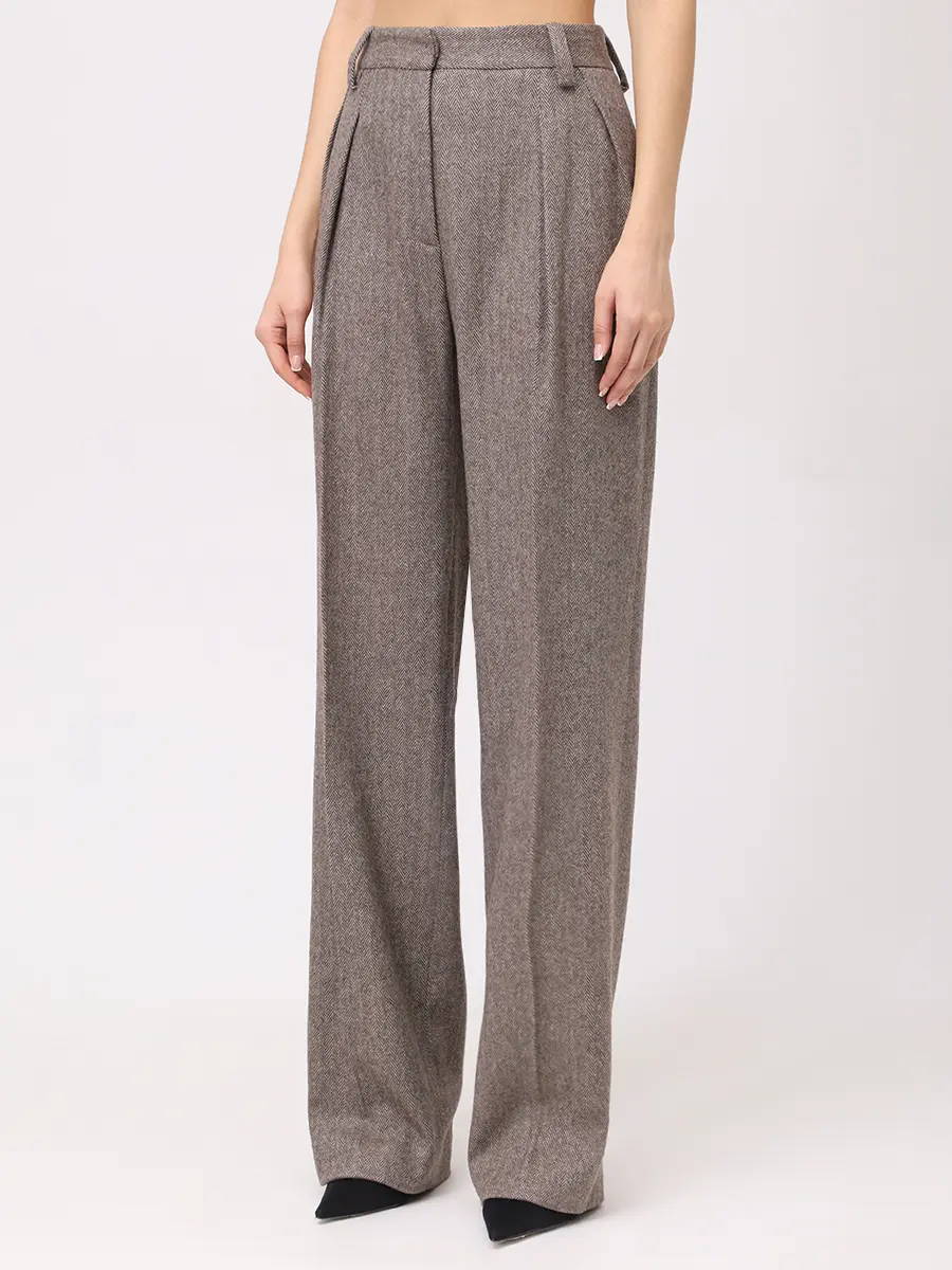 Костюм шерстяной ANTONELLI FIRENZE P3178-897C-229/P8136-897C-229 Коричневый  Фото 8