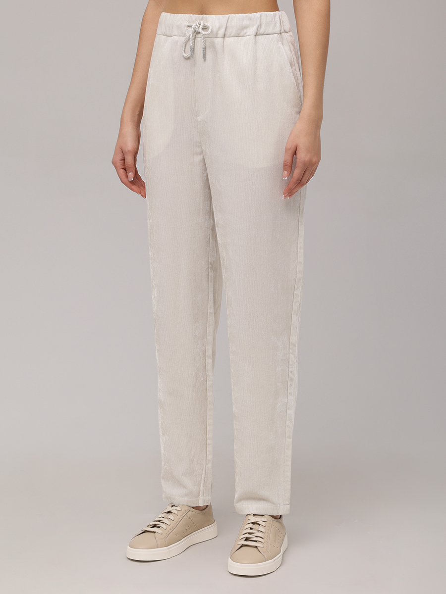 Костюм из вискозы PANICALE D371197CA/D371198PA 37D48B 0200 Кремовый  Фото 8