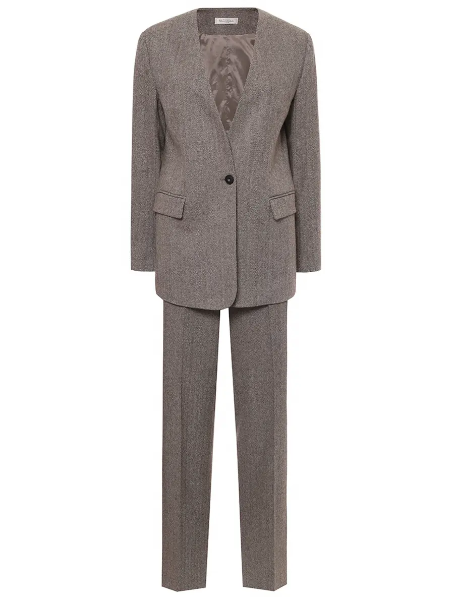 

Костюм шерстяной, Коричневый, P3178-897C-229/P8120-897C-229