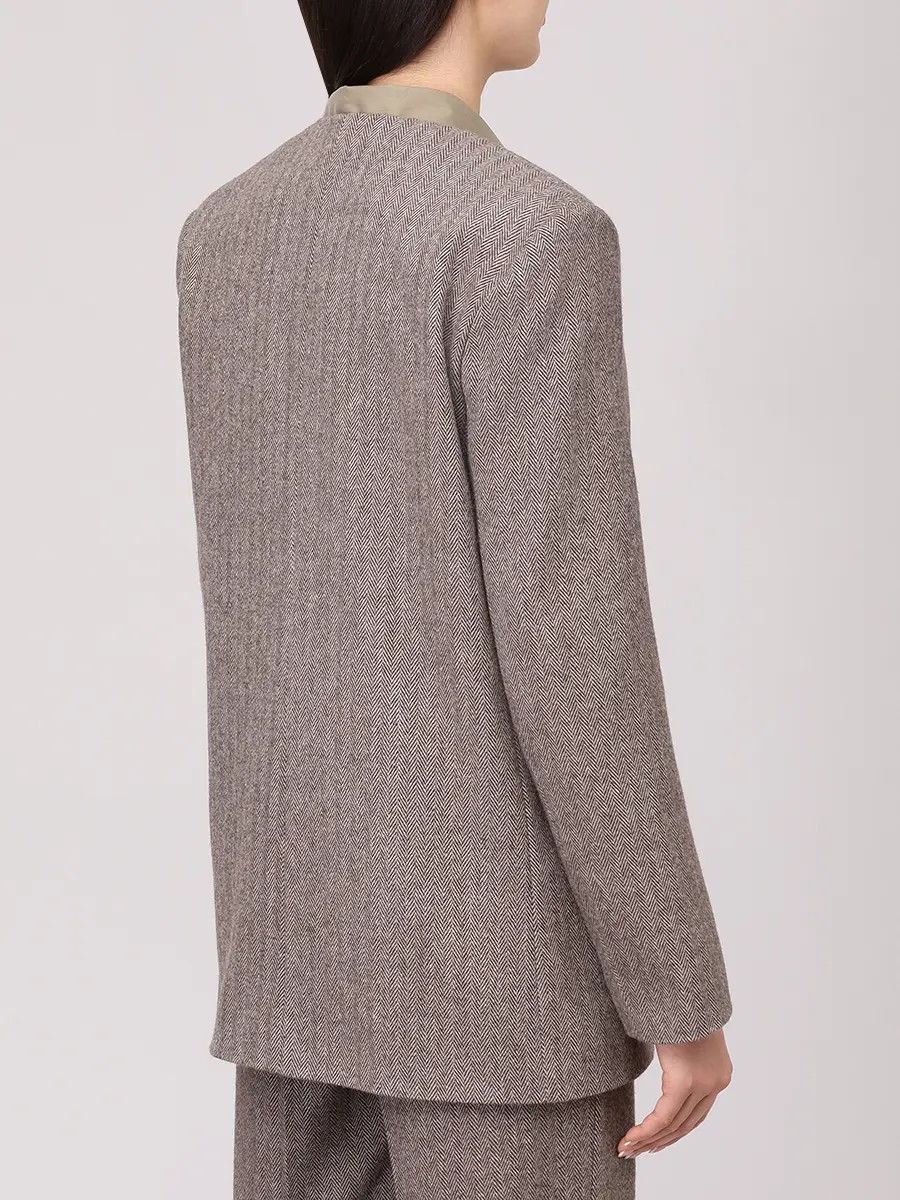 Костюм шерстяной ANTONELLI FIRENZE P3178-897C-229/P8120-897C-229 Коричневый  Фото 3