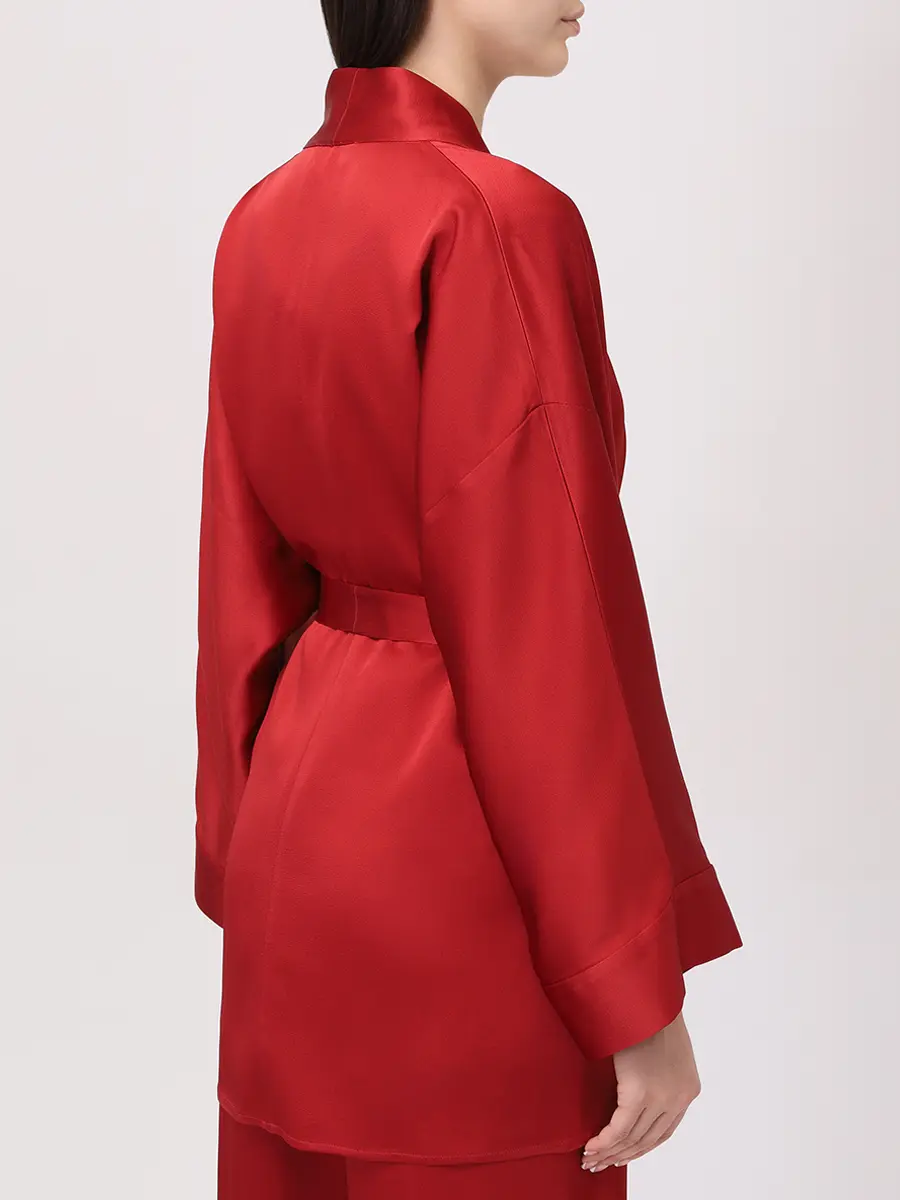 Костюм однотонный ANTONELLI FIRENZE N3883P-355C-536/P8429-355C-536 Красный  Фото 3