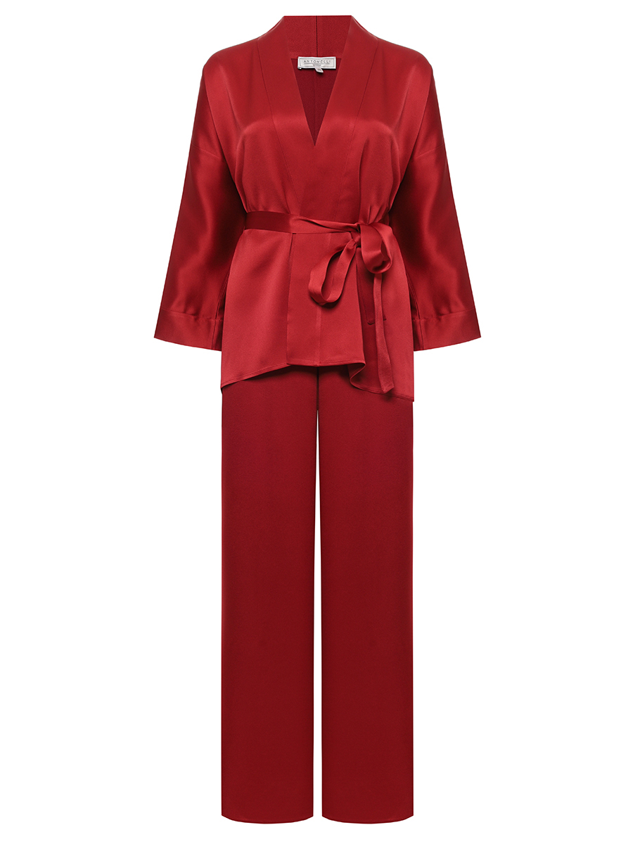 Костюм однотонный ANTONELLI FIRENZE N3883P-355C-536/P8429-355C-536 Красный 