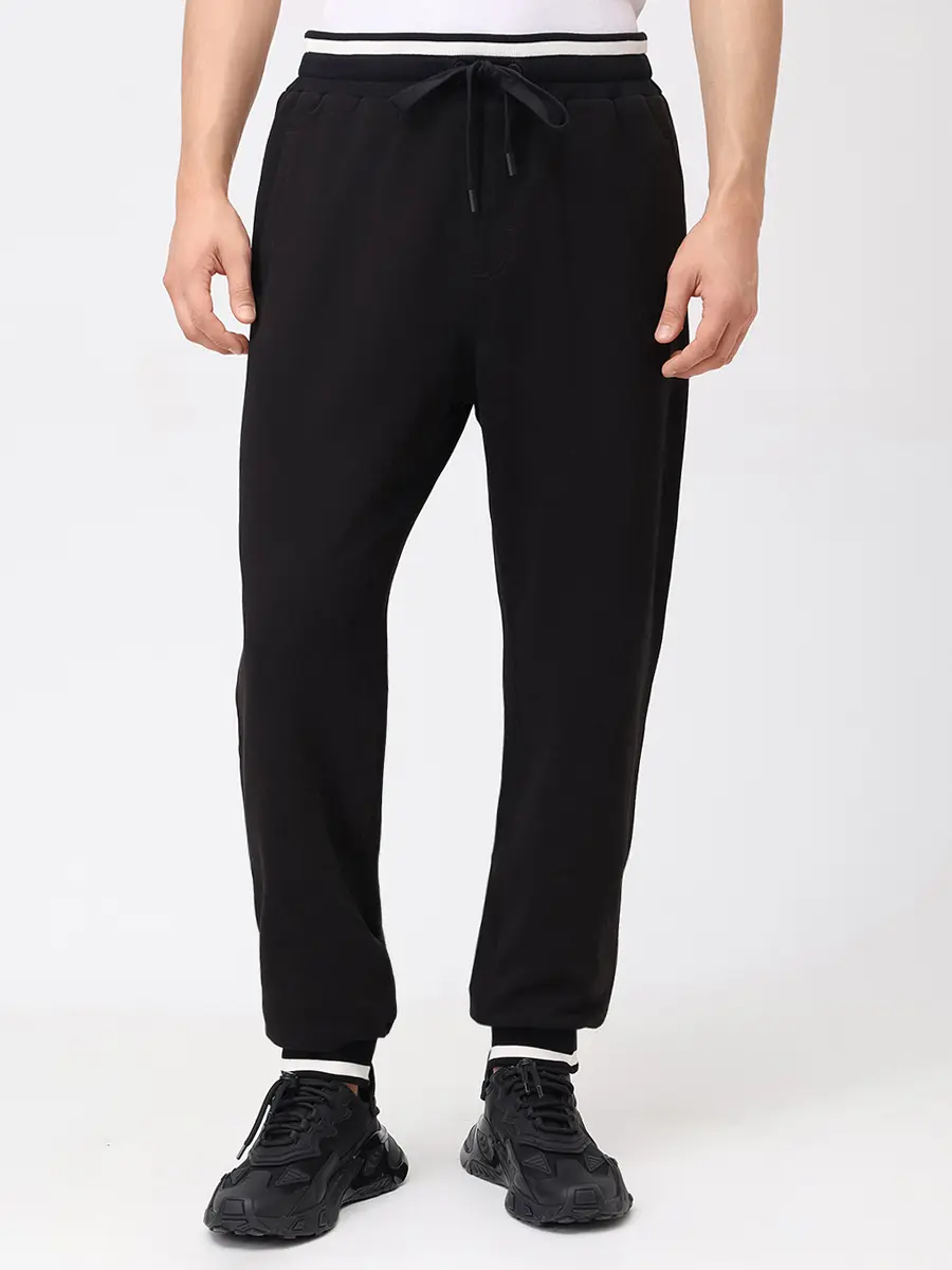 Костюм хлопковый DOLCE & GABBANA G9BDXZ/GVS2HZ G7NON N0000 Черный  Фото 8