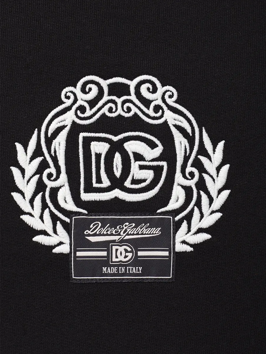 Костюм хлопковый DOLCE & GABBANA G9BIQZ/GVS2HT HU7DU N0000 Черный  Фото 5