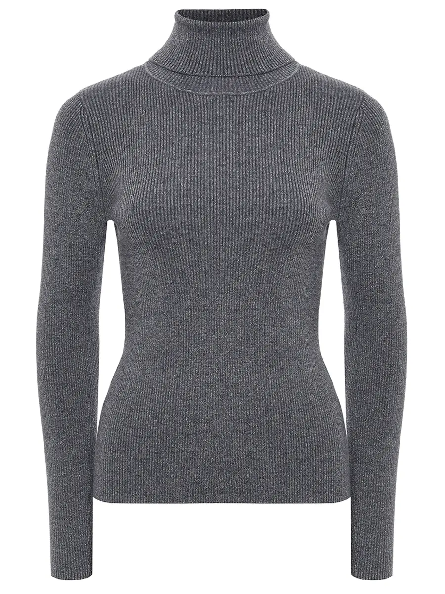 Водолазка шерстяная VASSA&CO LKZ2504C97 Серый 