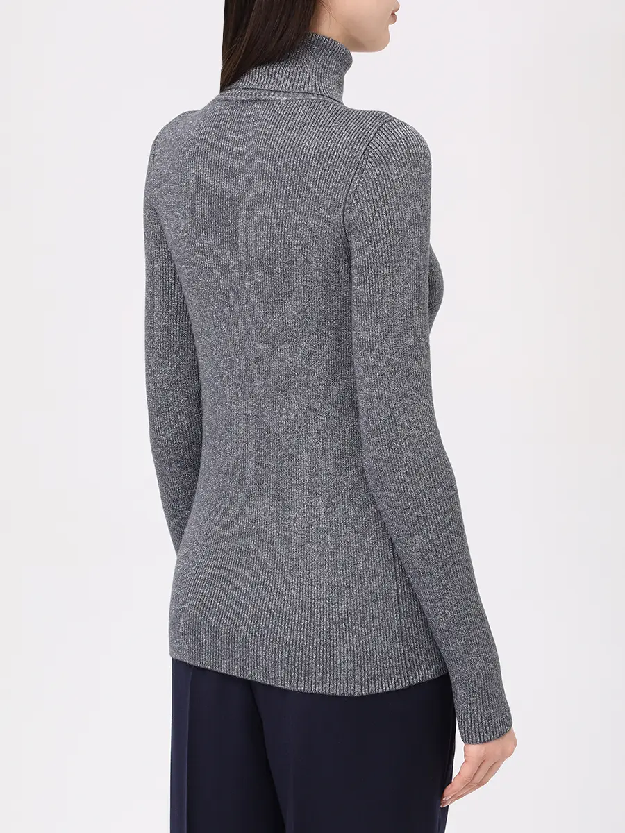 Водолазка шерстяная VASSA&CO LKZ2504C97 Серый  Фото 3