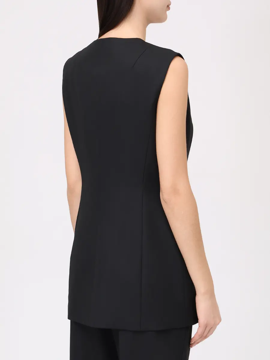 Жилет классический VASSA&CO V254595S-1223C99 (170) Черный  Фото 3
