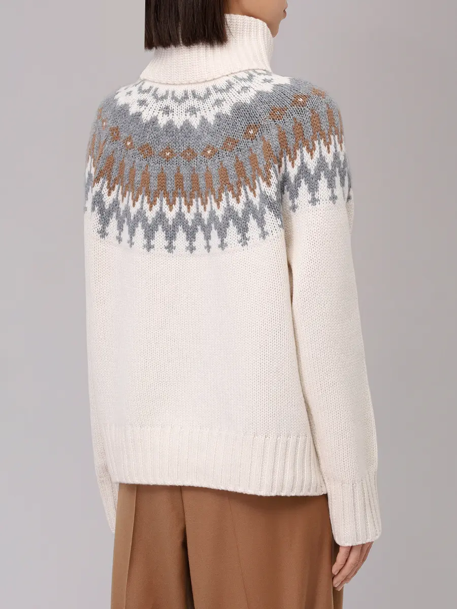 Свитер кашемировый BOGNER INGRID-1 86929764/133 Кремовый  Фото 3