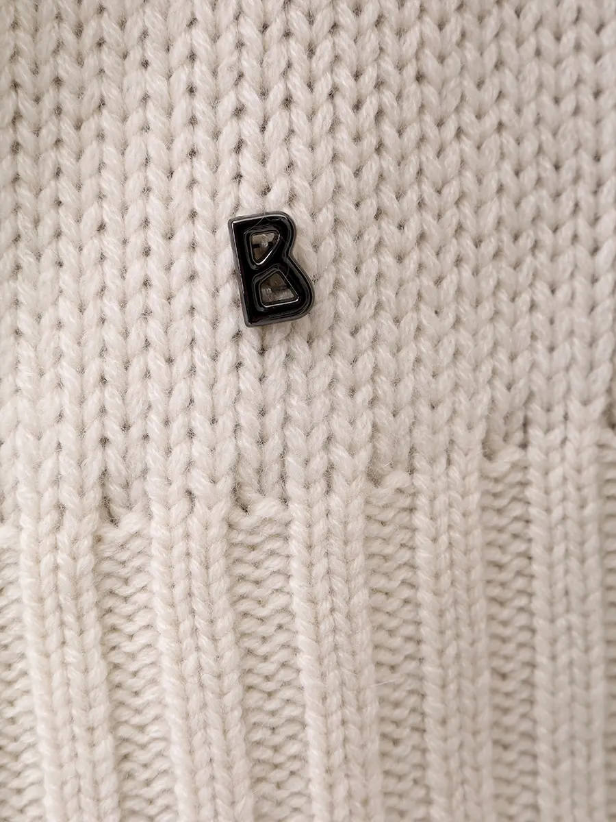 Свитер кашемировый BOGNER INGRID-1 86929764/133 Кремовый  Фото 6