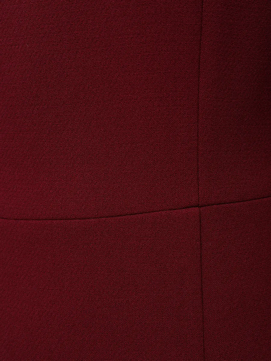 Платье-футляр однотонное ROSEVILLE 22636700104 Бордовый  Фото 6