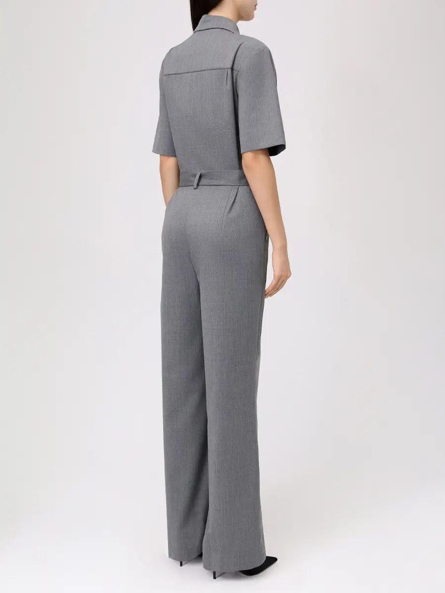 Комбинезон из шерсти и вискозы ROSEVILLE SS257517M/GRY Серый  Фото 3