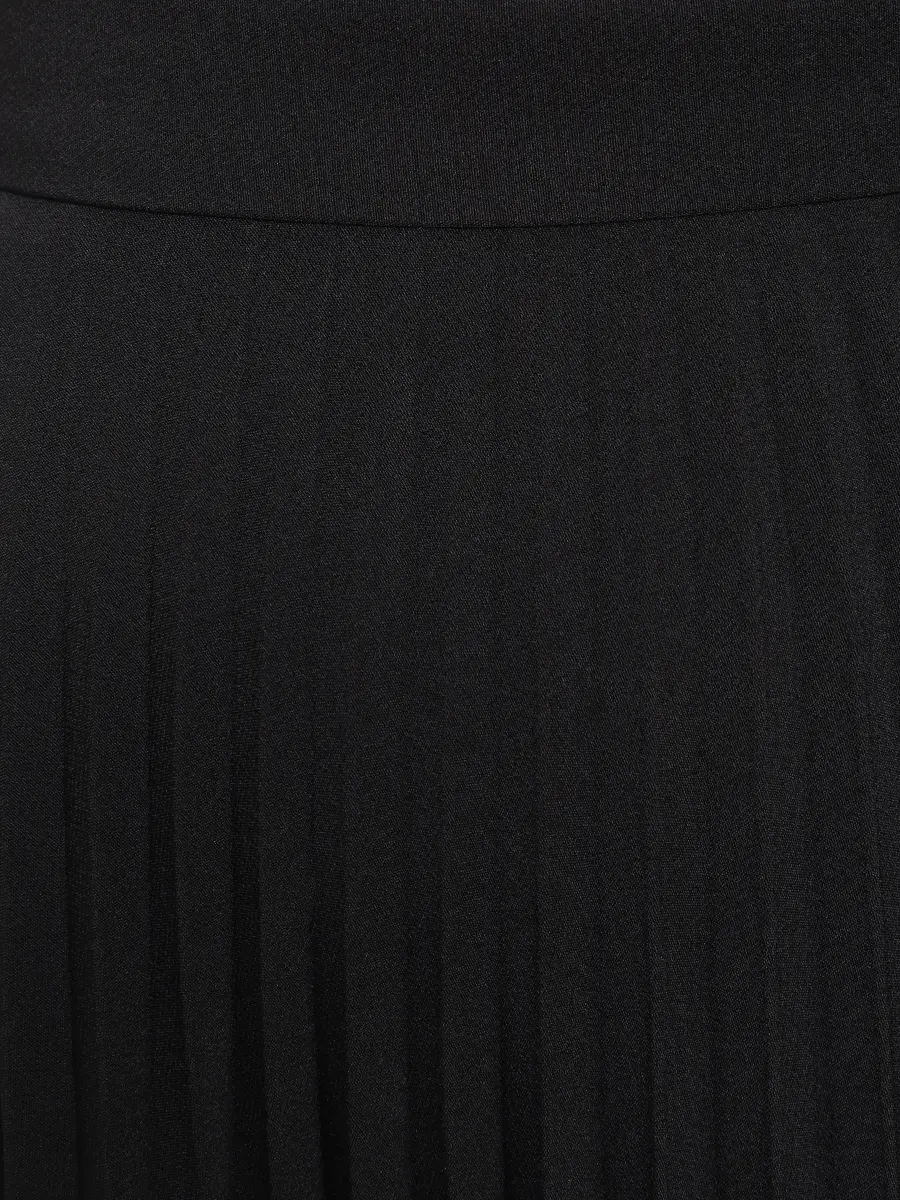 Юбка из вискозы ROSEVILLE BASE0622MM/BLK Черный  Фото 3