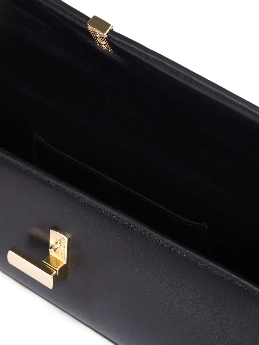 Сумка кожаная ROSEVILLE SS25BAGM/BLK Черный  Фото 4