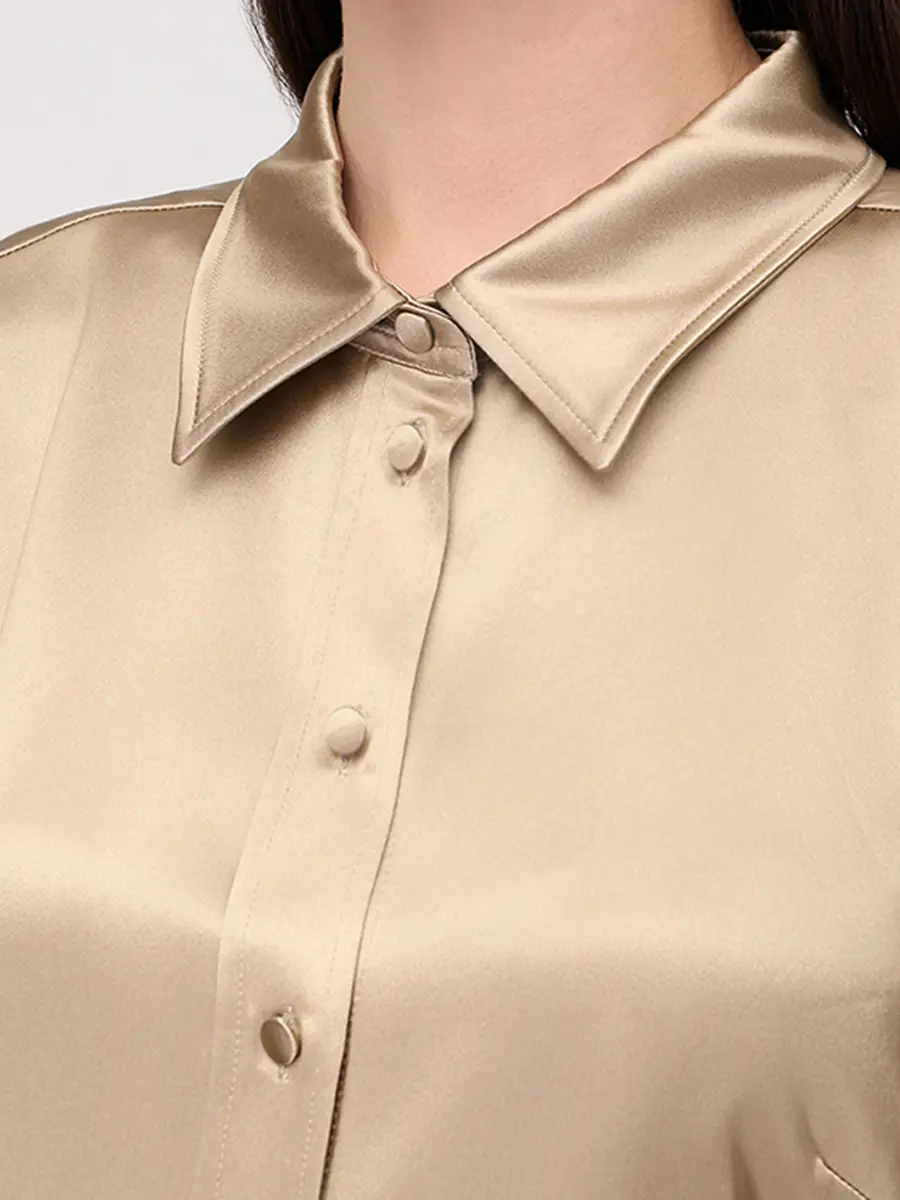 Платье шелковое SASHAVERSE D275/CH/1110.139/W Бежевый  Фото 5