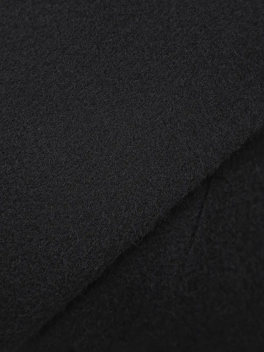 Пальто шерстяное ELISABETTA 75-63 0091/100 Черный  Фото 6