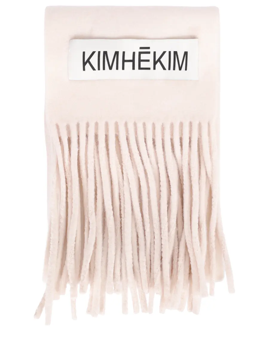 Шарф шерстяной KIMHEKIM KHK-SF032-IV Кремовый 