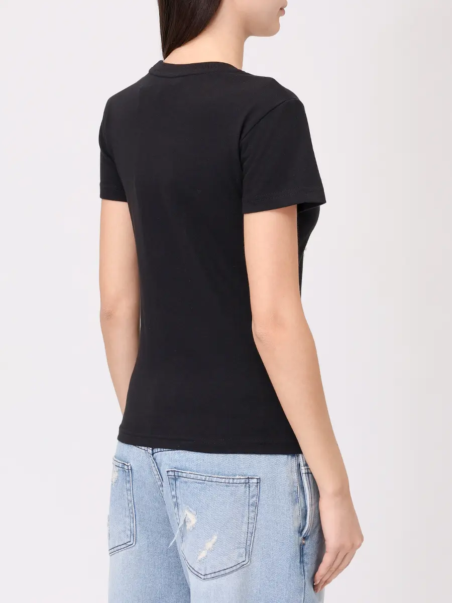 Футболка хлопковая KIMHEKIM PS25-JS07-BK Черный  Фото 3