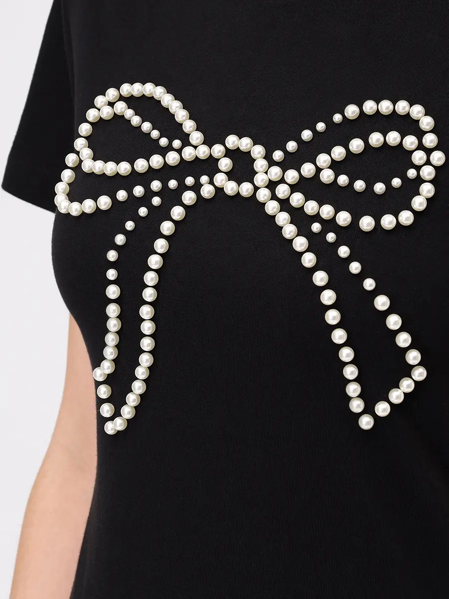 Футболка хлопковая KIMHEKIM PS25-JS07-BK Черный  Фото 5