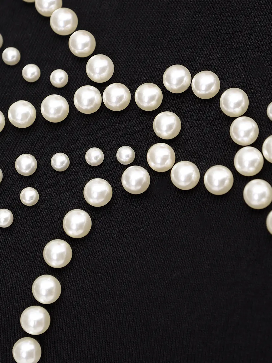 Футболка хлопковая KIMHEKIM PS25-JS07-BK Черный  Фото 6