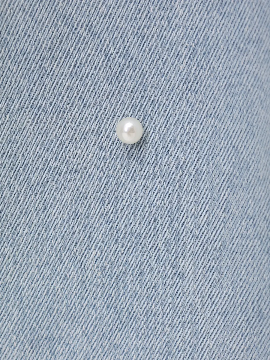 Джинсы хлопковые KIMHEKIM KHK-JN18-SB Голубой  Фото 7