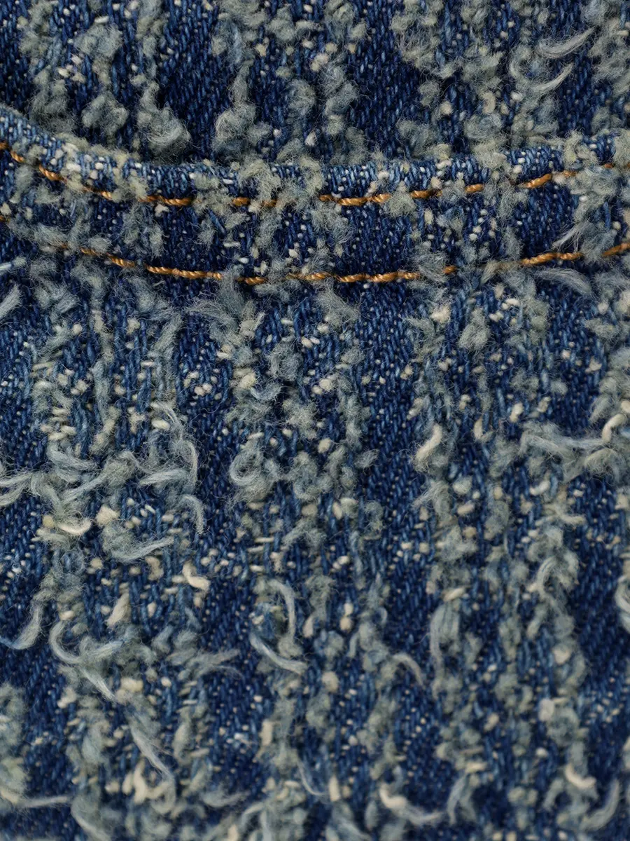 Юбка хлопковая KIMHEKIM ZF3SK01BL Голубой  Фото 5