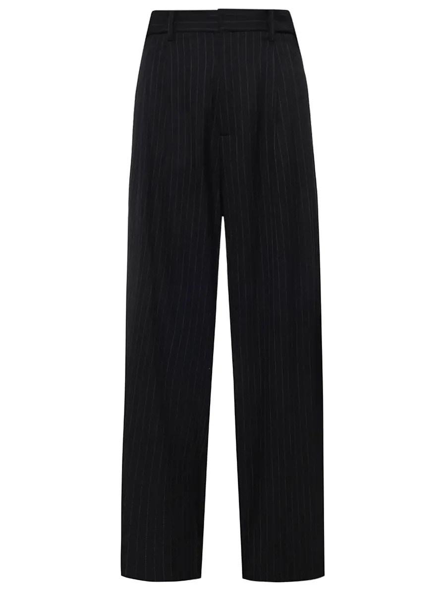 

Брюки шерстяные, Черный, ZF3PT02BK