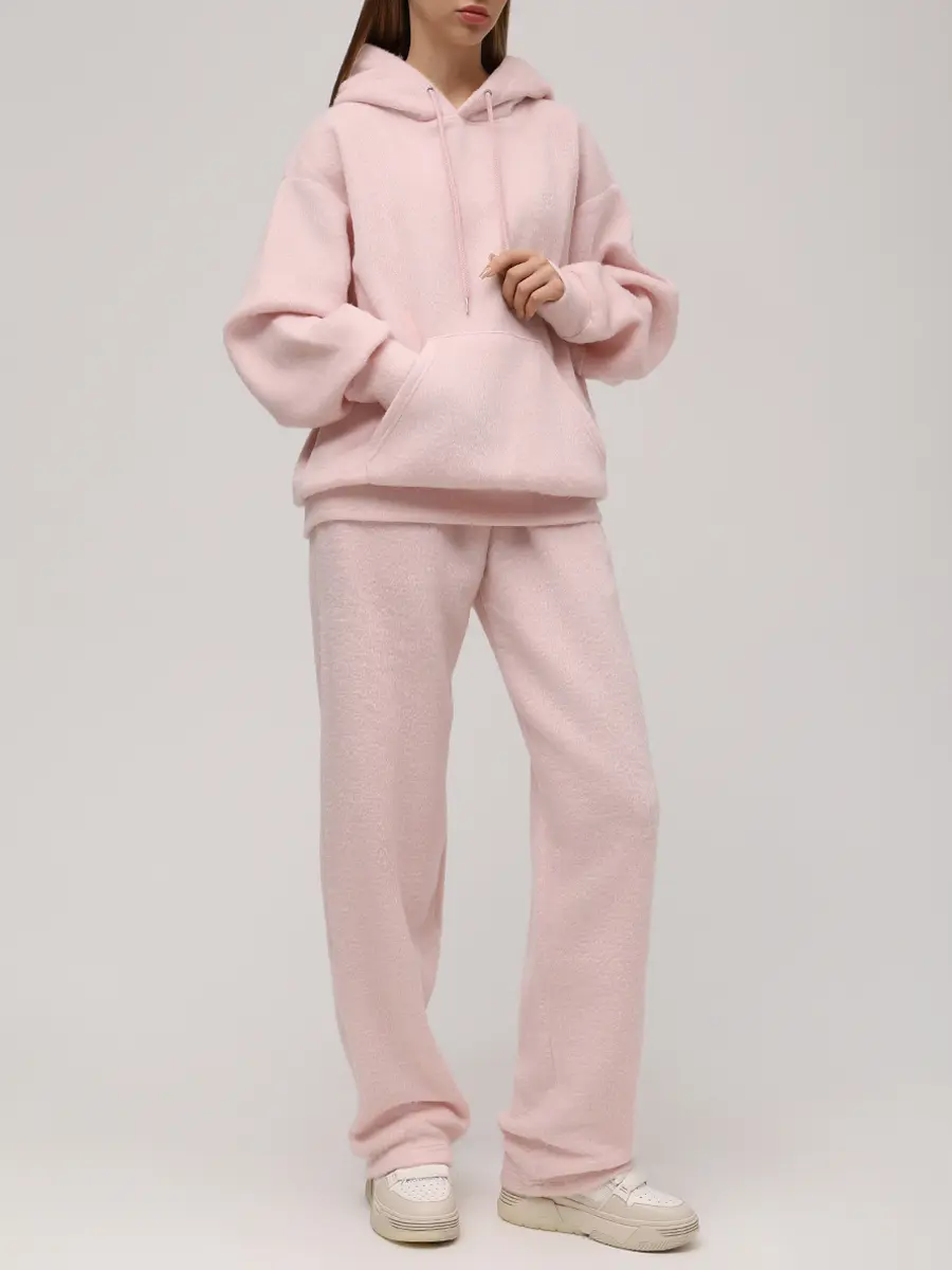 Худи однотонное KIMHEKIM ZF3HD01PK Розовый  Фото 2