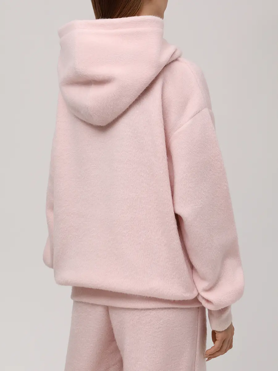 Худи однотонное KIMHEKIM ZF3HD01PK Розовый  Фото 3
