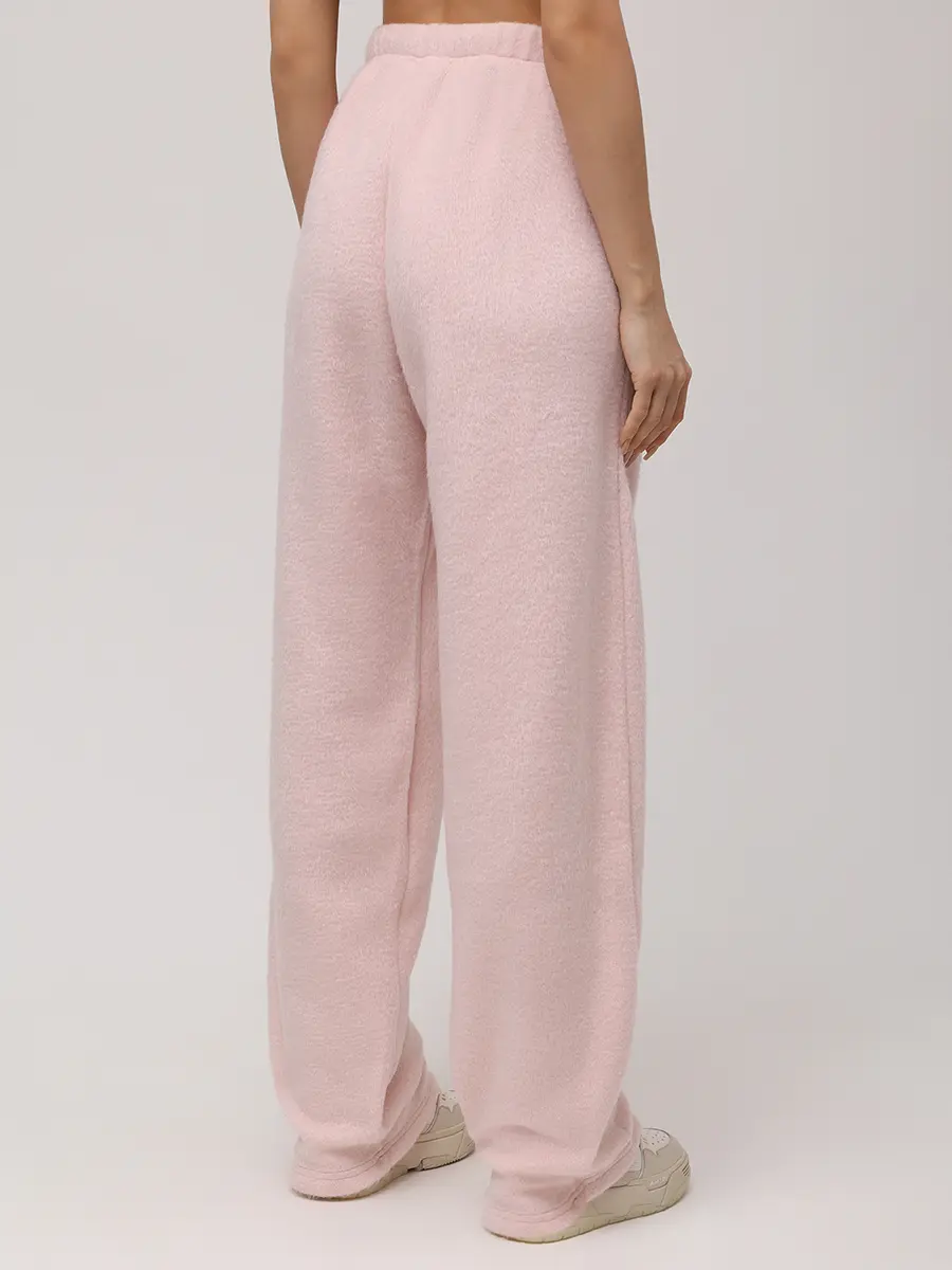 Брюки однотонные KIMHEKIM ZF3SP01PK Розовый  Фото 3