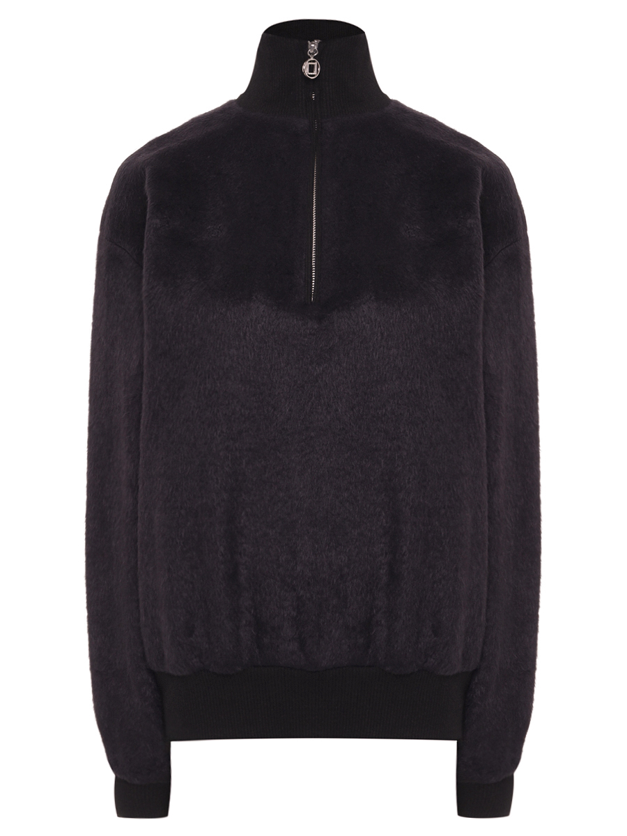 Толстовка однотонная KIMHEKIM ZF3SW01BK Черный 