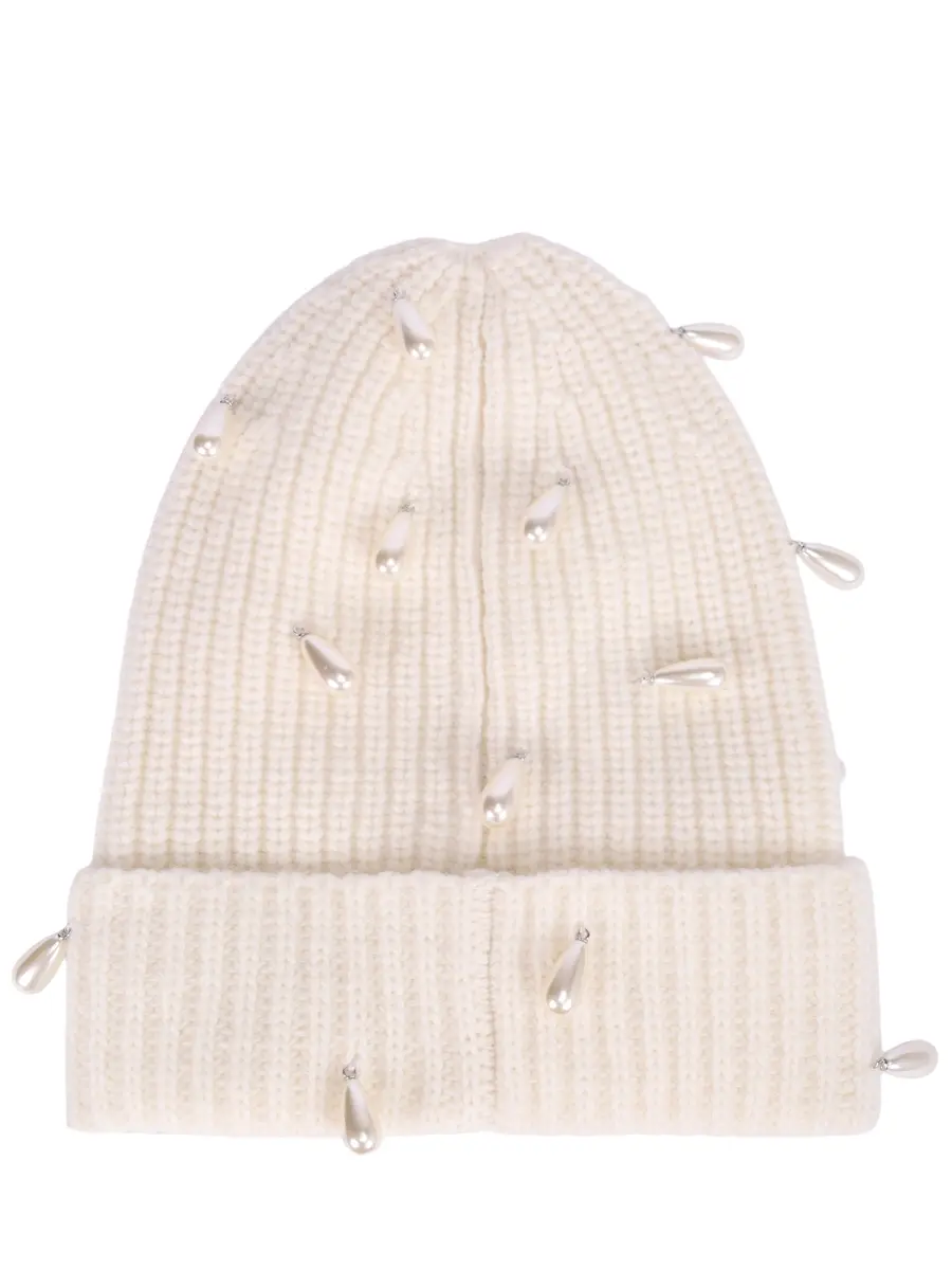 Шапка шерстяная KIMHEKIM ZF3HT01WH Белый  Фото 2