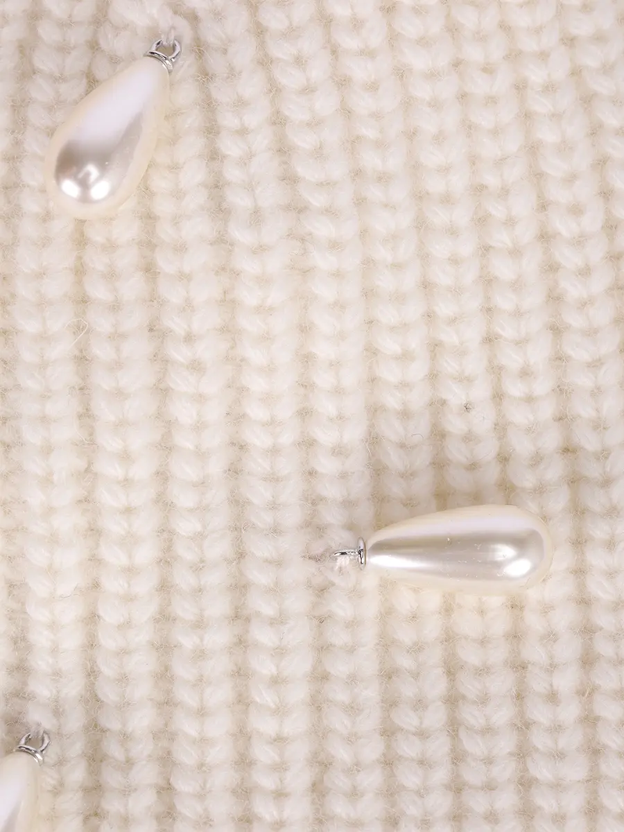 Шапка шерстяная KIMHEKIM ZF3HT01WH Белый  Фото 3