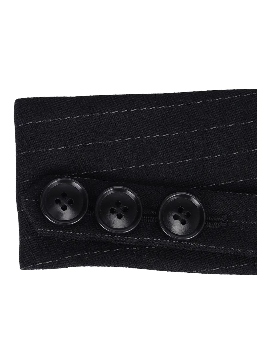 Пояс шерстяной KIMHEKIM ZF3BL01BK Черный  Фото 3