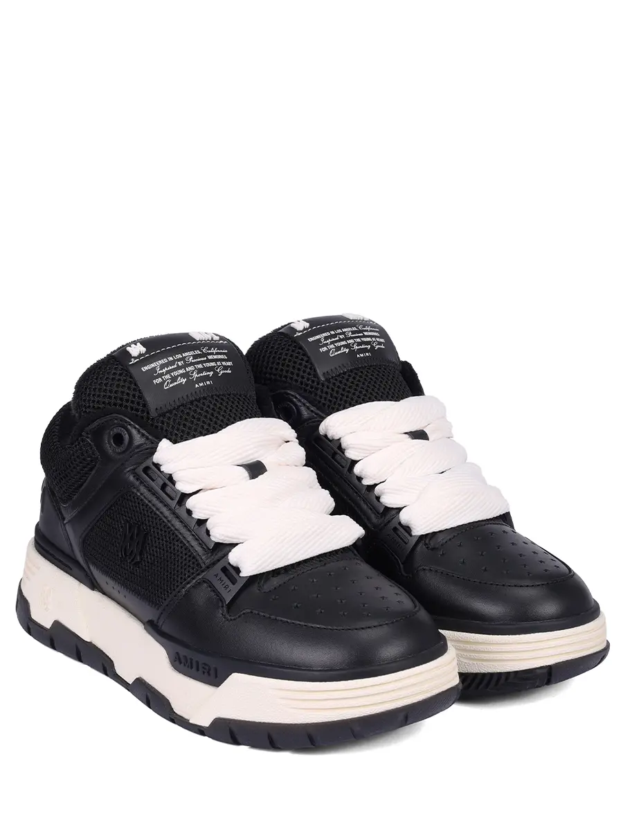 Кроссовки комбинированные AMIRI AWFOSR1119 Белый  Фото 2