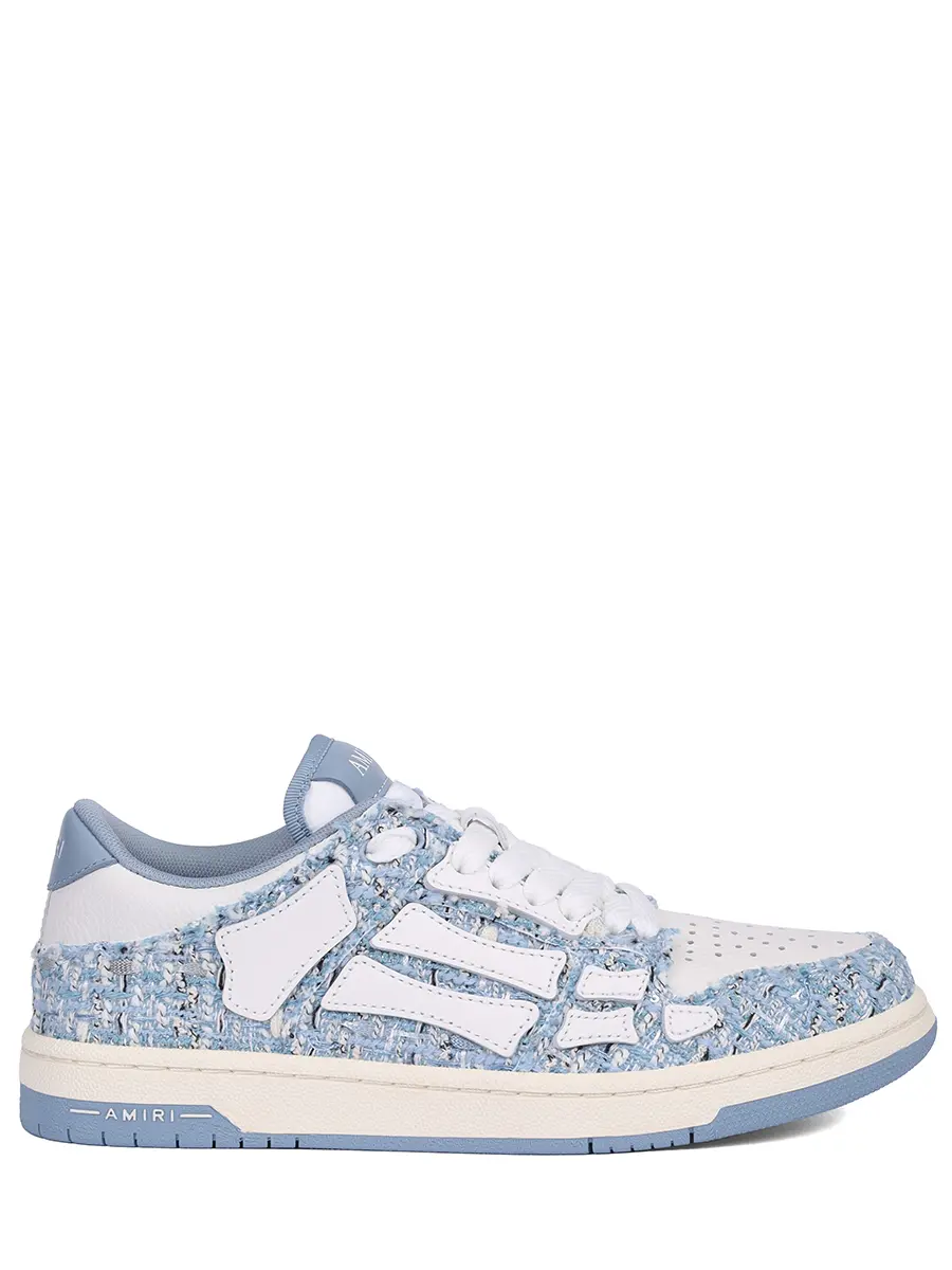 Кеды текстильные AMIRI AWFOSR1115 Белый 