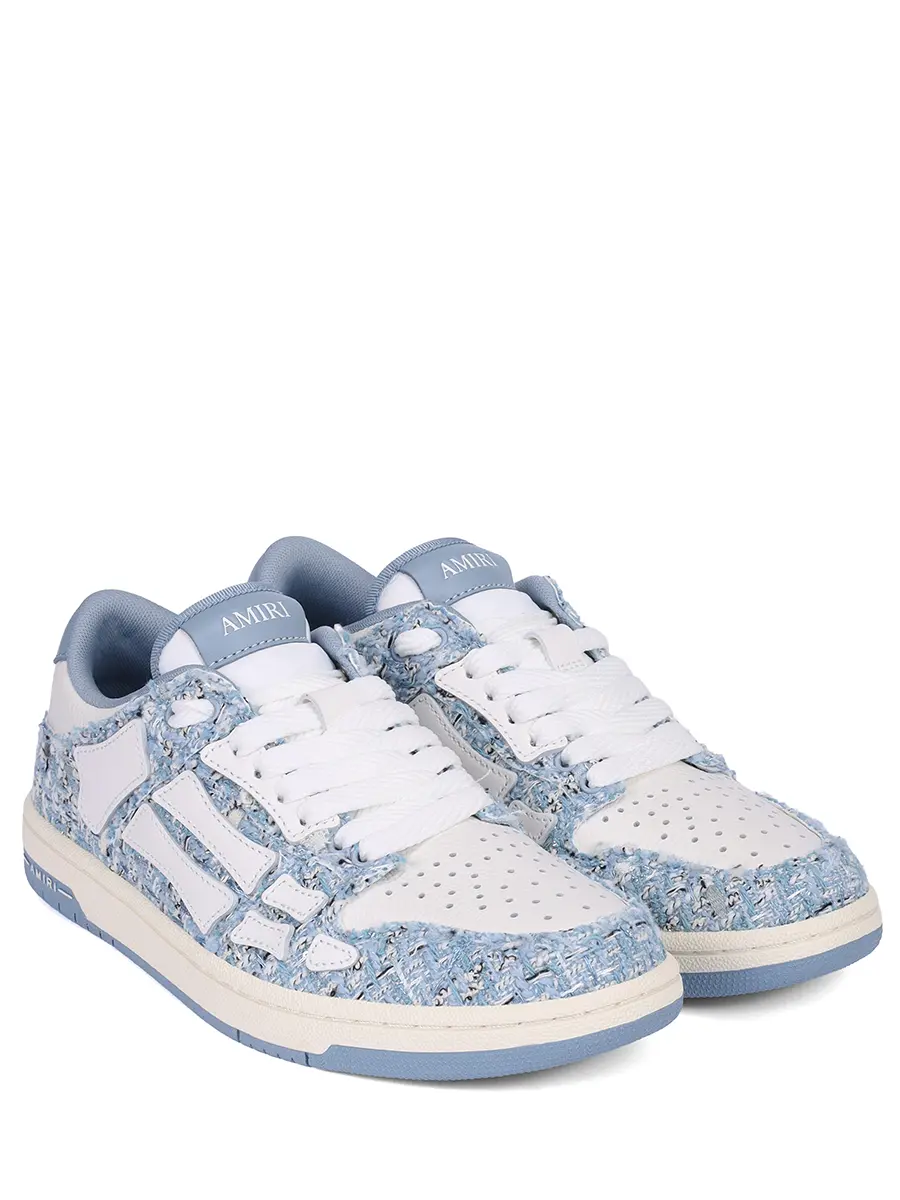 Кеды текстильные AMIRI AWFOSR1115 Белый  Фото 2