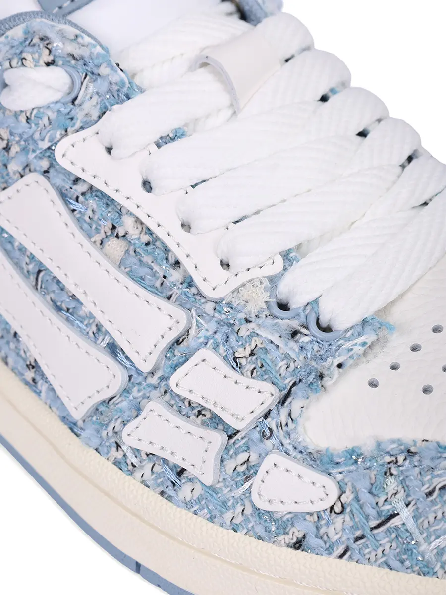 Кеды текстильные AMIRI AWFOSR1115 Белый  Фото 5