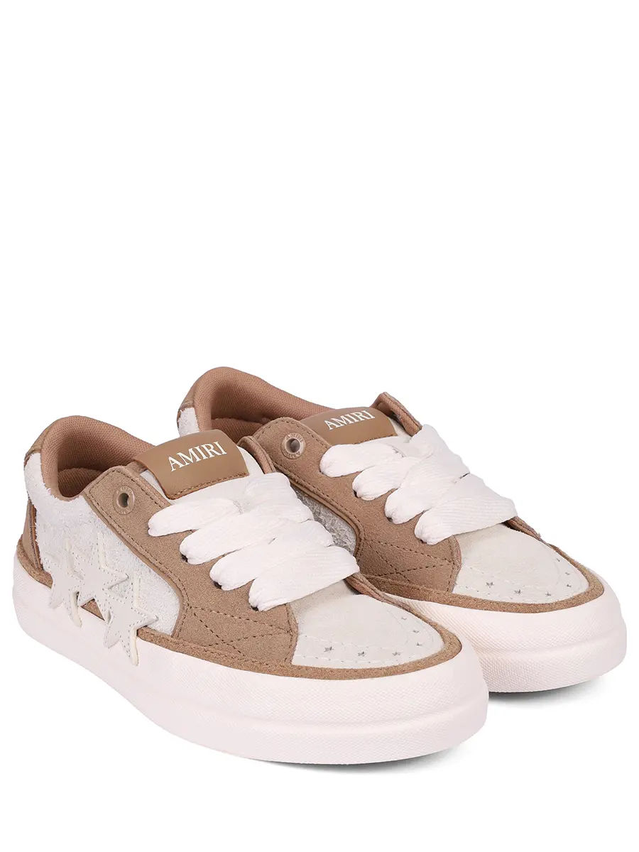 Кеды замшевые AMIRI AWFOSR1130 Белый  Фото 2