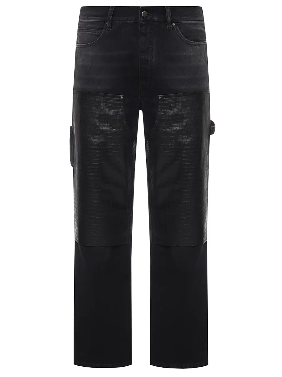 

Джинсы Regular Fit хлопковые, Черный, AMDNGH1103