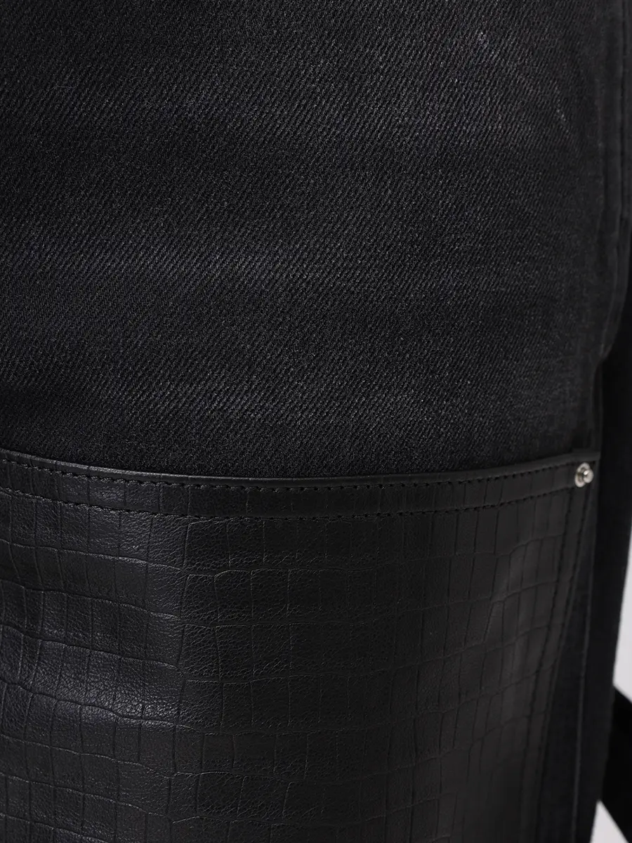 Джинсы Regular Fit хлопковые AMIRI AMDNGH1103 Черный  Фото 6