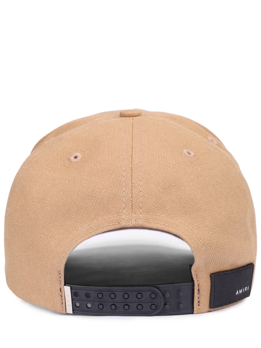 Бейсболка хлопковая AMIRI AMHACP1058 Бежевый  Фото 2