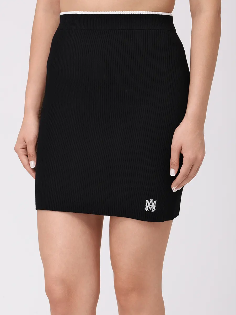 

Юбка из вискозы, Черный, AWKNKR1019