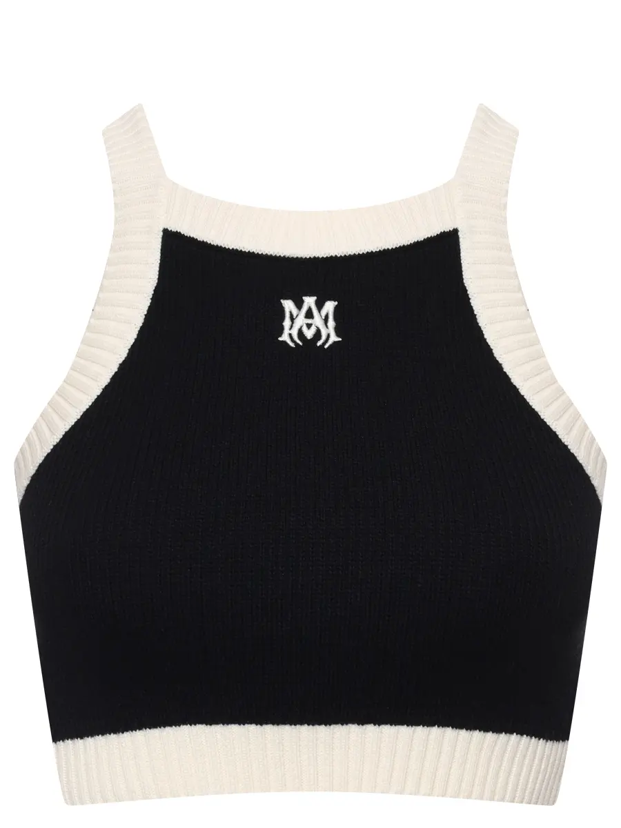 

Топ хлопковый, Черный, AWKNTT1025