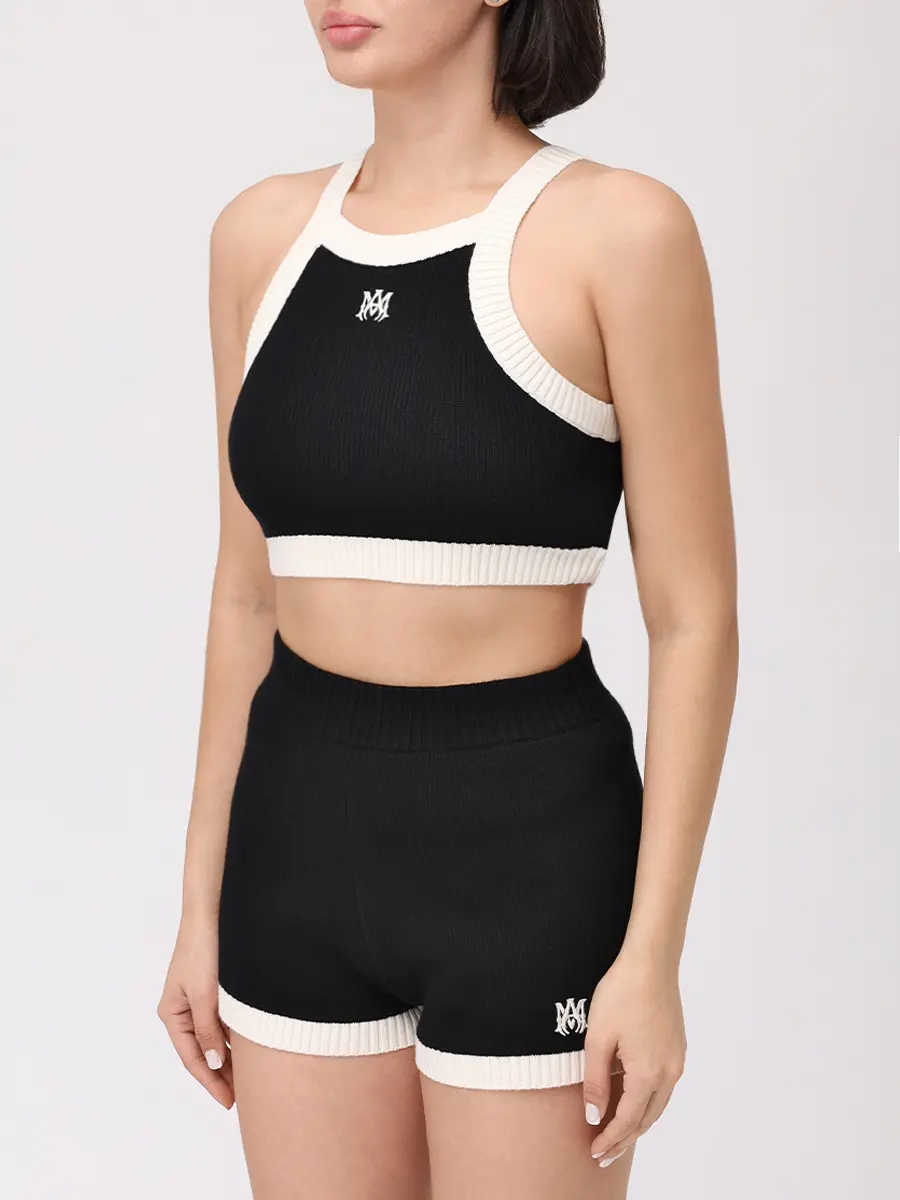 

Топ хлопковый, Черный, AWKNTT1025