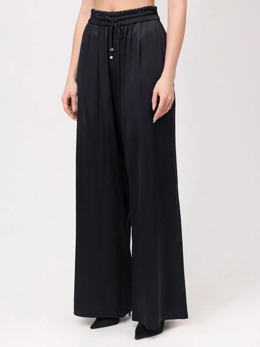 Костюм шелковый FREE AGE WW26.BL011/PT114.6003.900 Черный  Фото 8